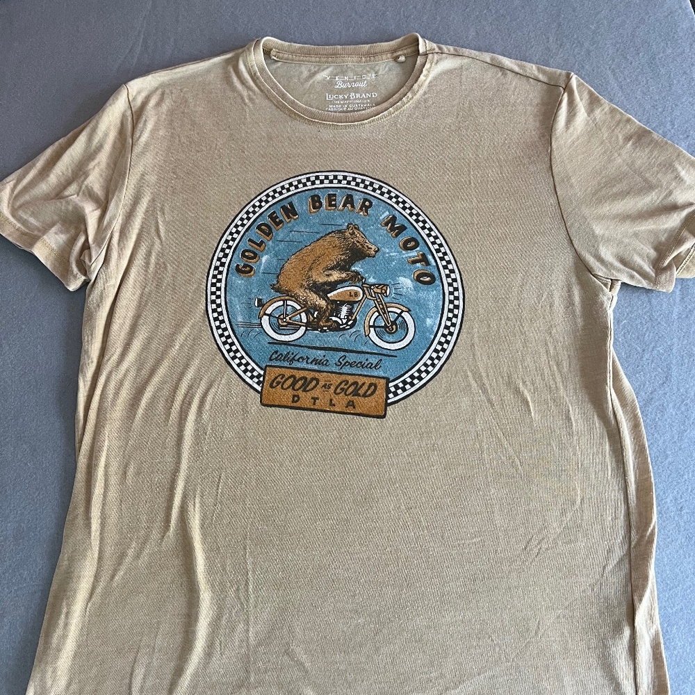 Lucky Brand Venice Burnout T-shirt NWOT